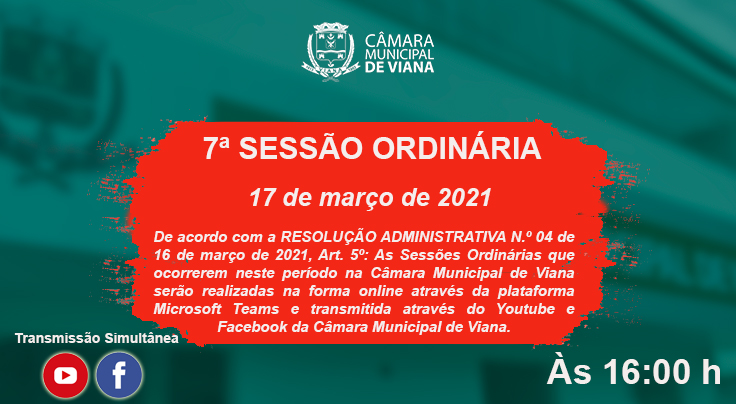 7ª Sessão Ordinária