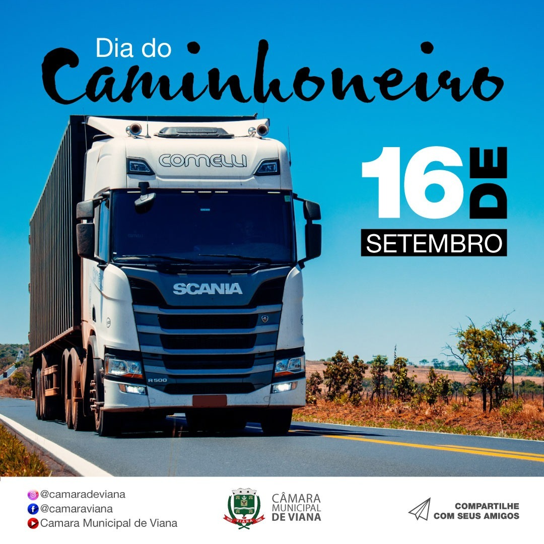 16 de Setembro – Dia Nacional do Caminhoneiro