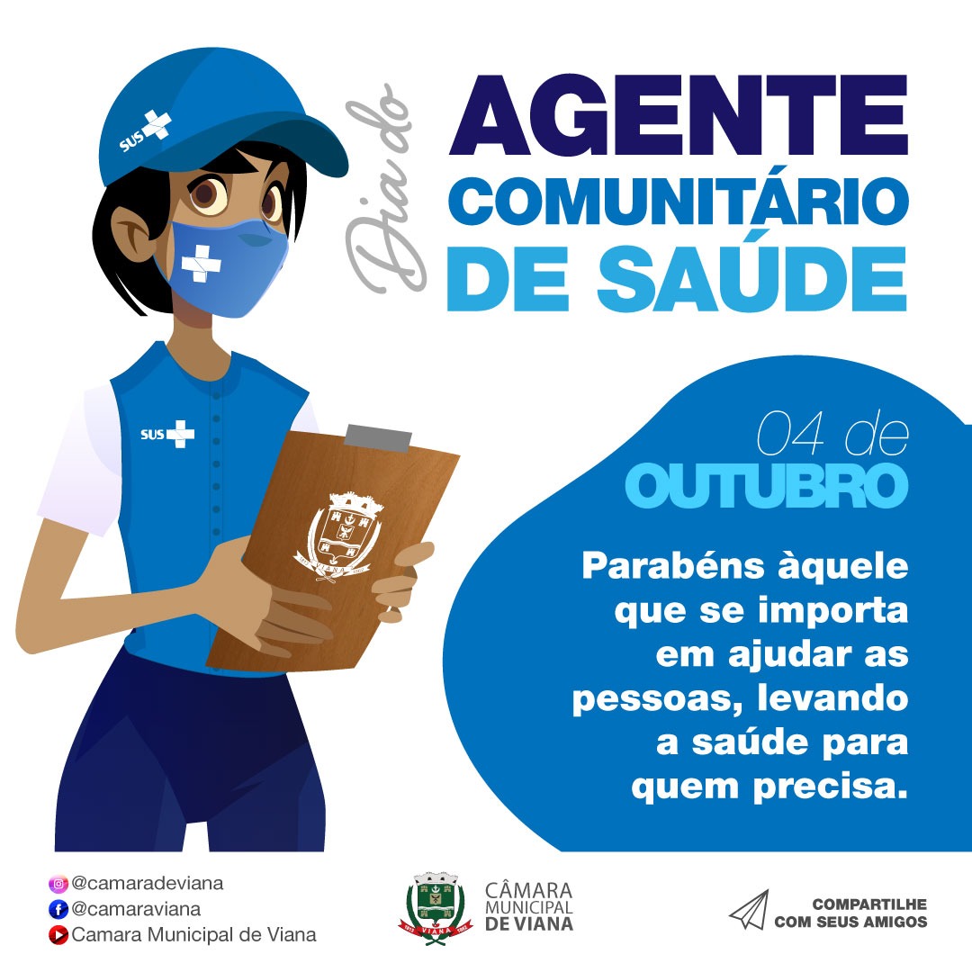 4 de Outubro, Dia do Agente Comunitário de Saúde