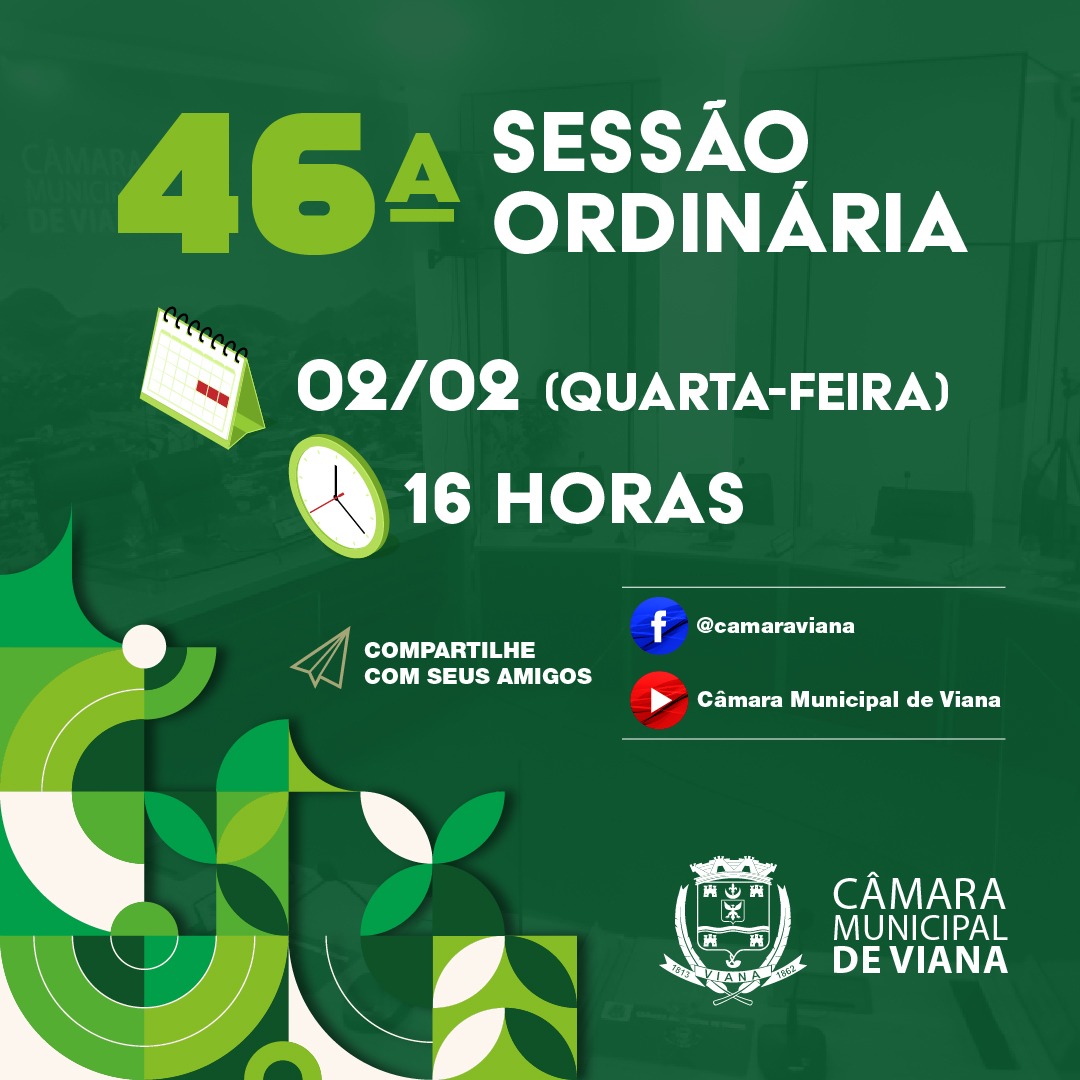 46ª Sessão Ordinária