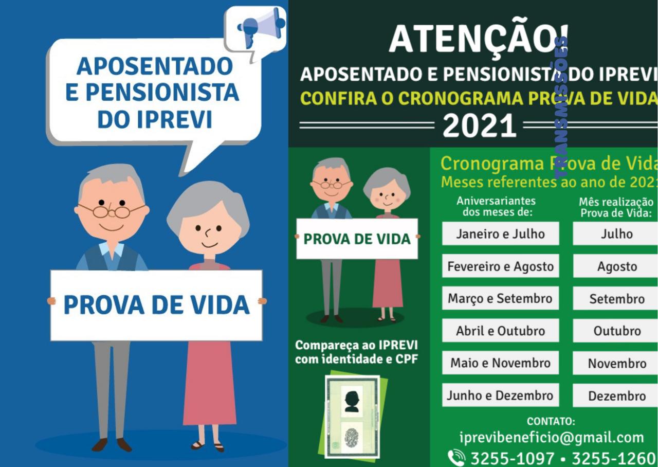 Atenção aposentados e pensionistas do Iprevi, a prova de vida chegou!