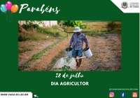 Dia 28 de julho, dia do Agricultor! 