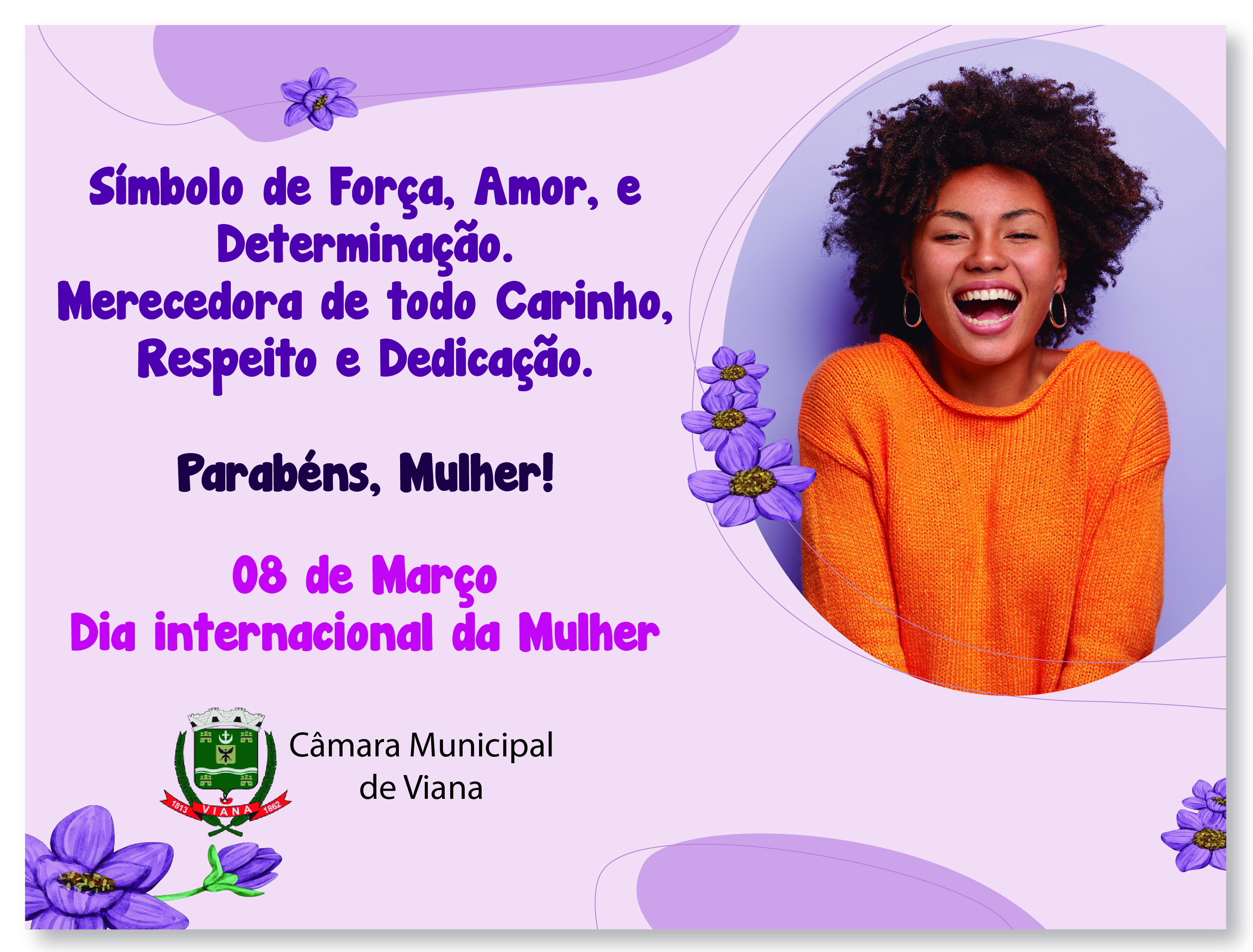 Homenagem a todas mulheres pelo dia internacional da mulher