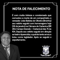 NOTA DE FALECIMENTO