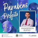 Parabéns Prefeito pelo seu dia!