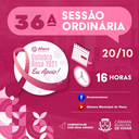 PAUTA DA TRIGÉSIMA SEXTA (36ª) SESSÃO ORDINÁRIA 