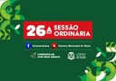 PAUTA DA VIGÉSIMA SEXTA (26ª) SESSÃO ORDINÁRIA  LEGISLATURA 2021/2024  11/08/2021