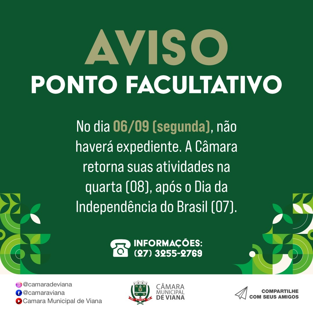 Ponto Facultativo.